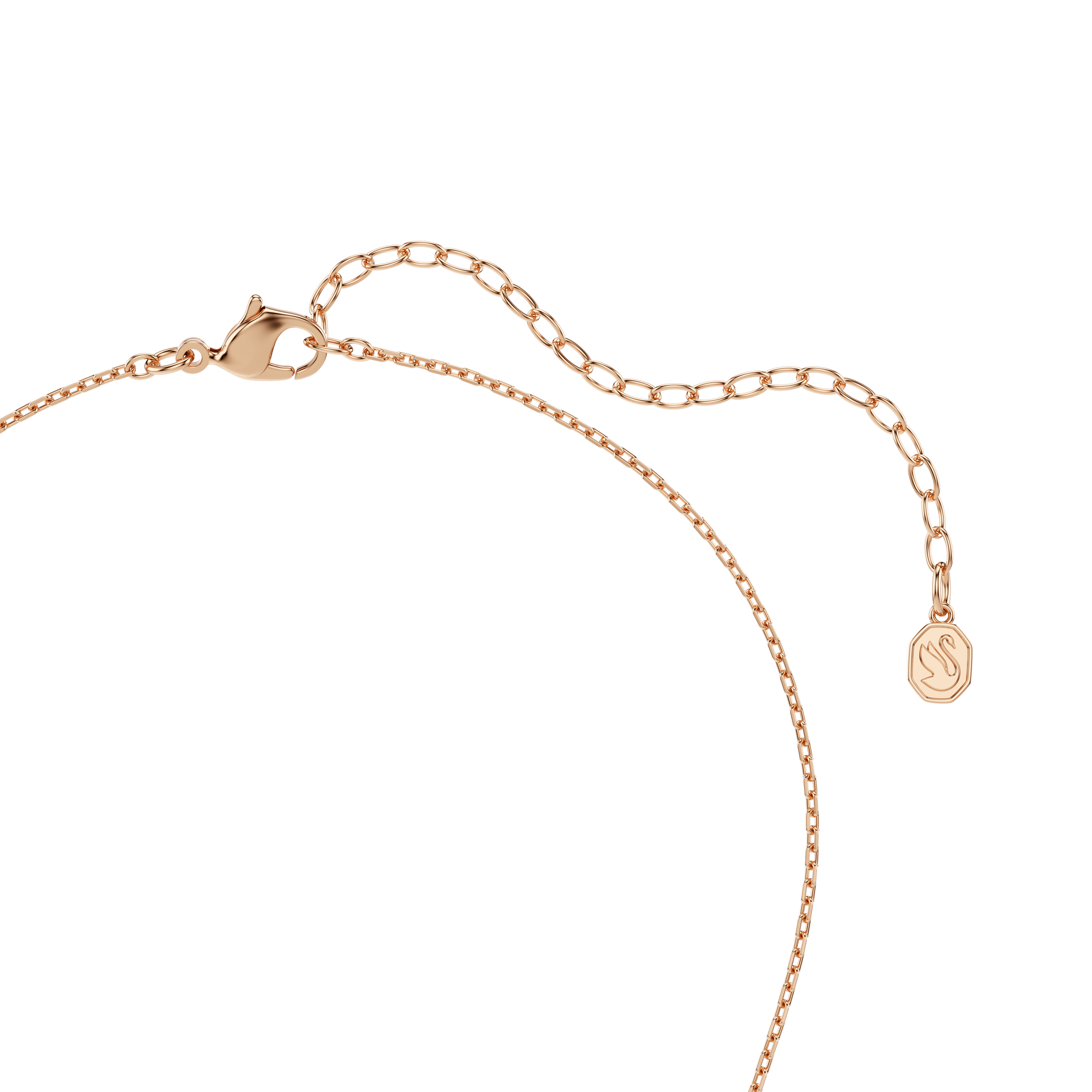 Idyllia set, Mixed cuts, Heart with arrow, White, Rose gold-tone plated 5745580