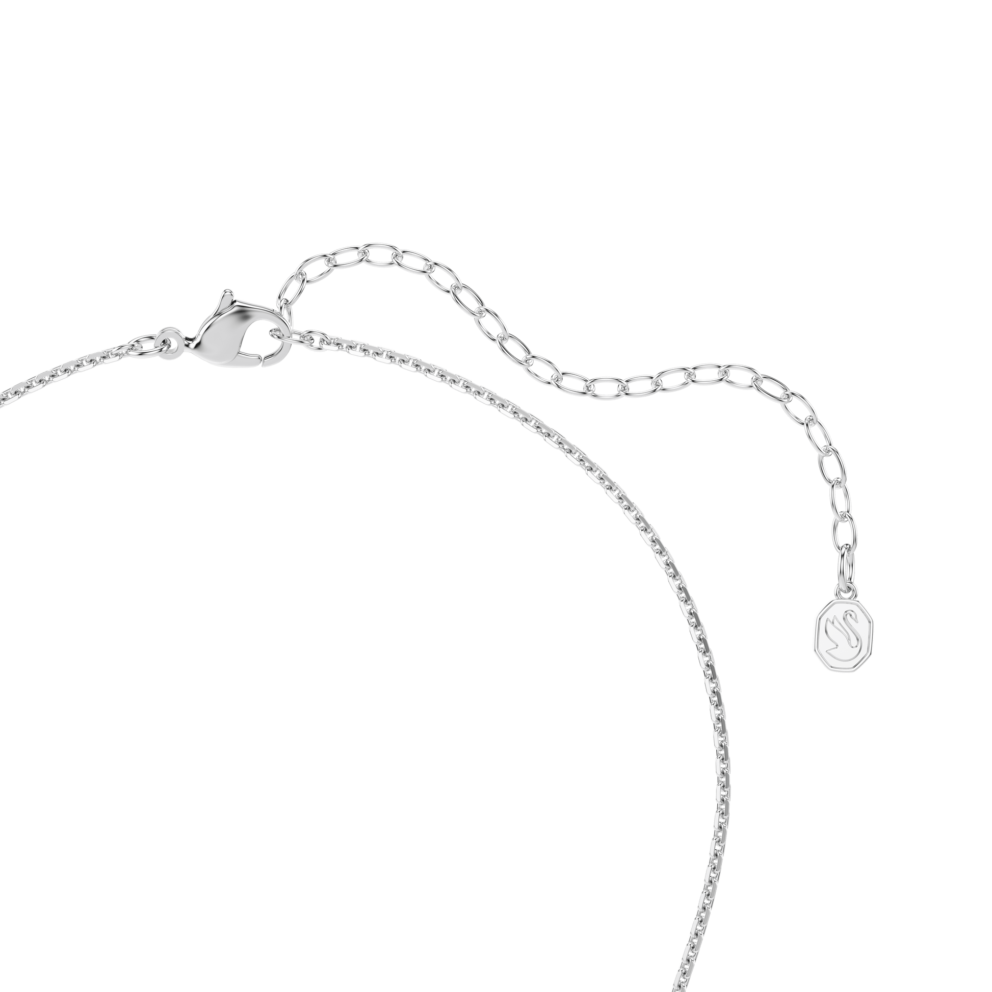 Ariana Grande x Swarovski set, Crystal pearl, Round cut, Flower, White, Rhodium plated 5749180