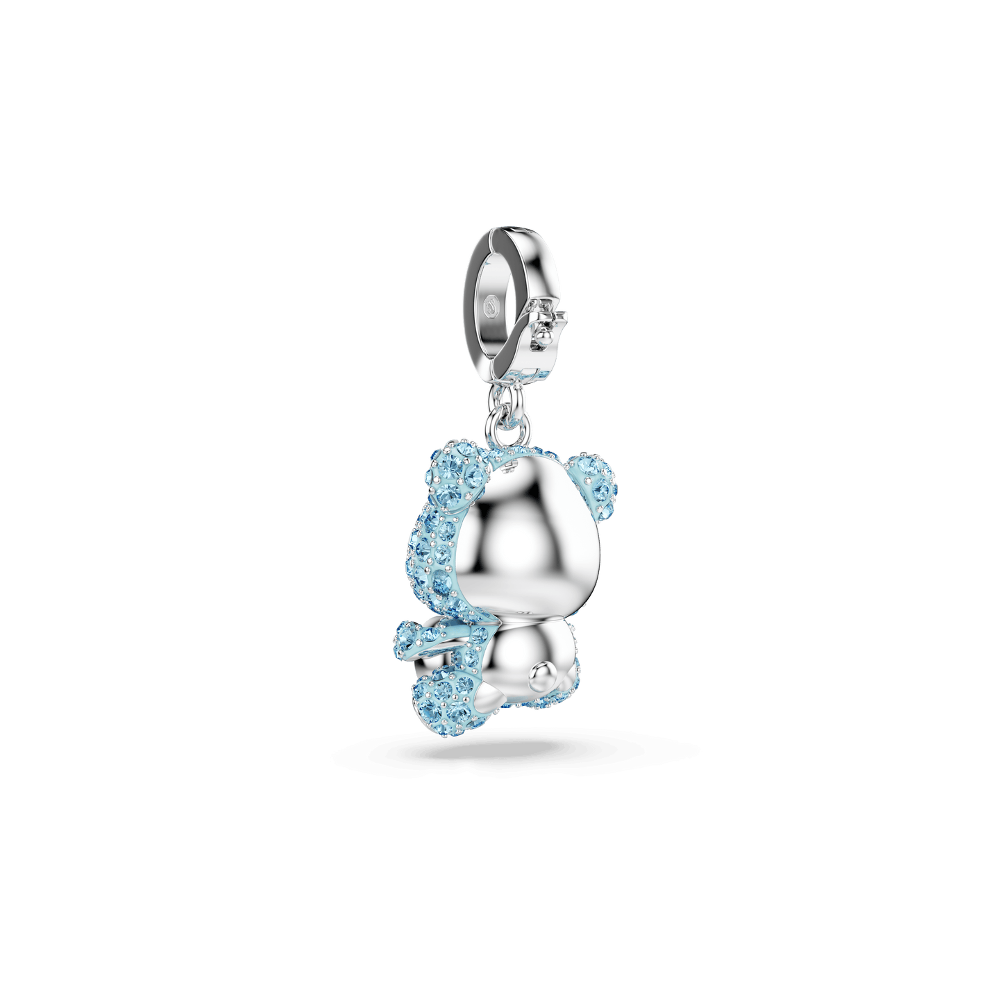 Idyllia charm, Mixed cuts, Teddy, Blue, Rhodium plated 5750253