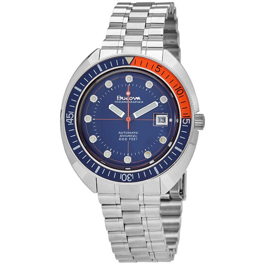 Oceanographer Automatic Blue Dial Men's 96B321