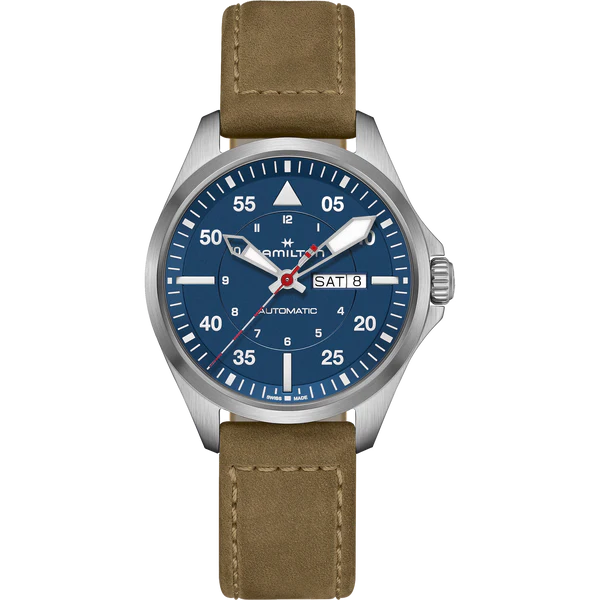 KHAKI AVIATION PILOT DAY DATE AUTO - AIR-GLACIERS EDITION  H64655941