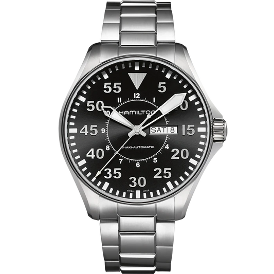 KHAKI AVIATION PILOT DAY DATE AUTO Automatic | 46mm | H64715135