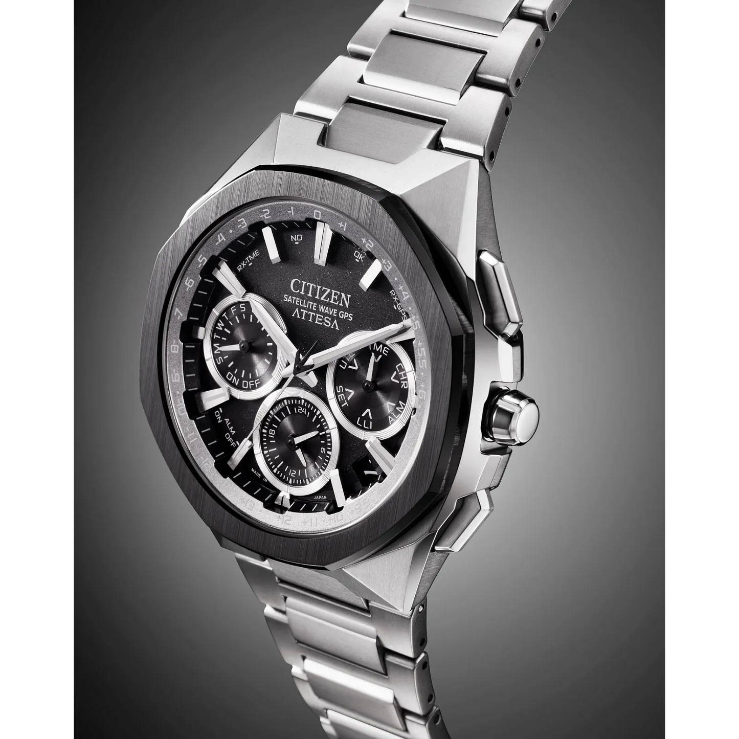 Citizen Attesa Super Titanium™ / Satellite Timekeeping Watch CC4104-53E