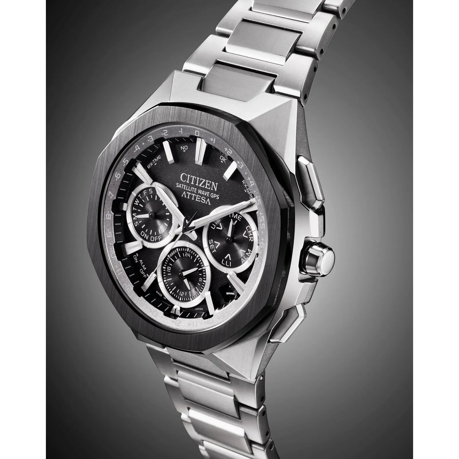 Citizen Attesa Super Titanium™ / Satellite Timekeeping Watch CC4104-53E