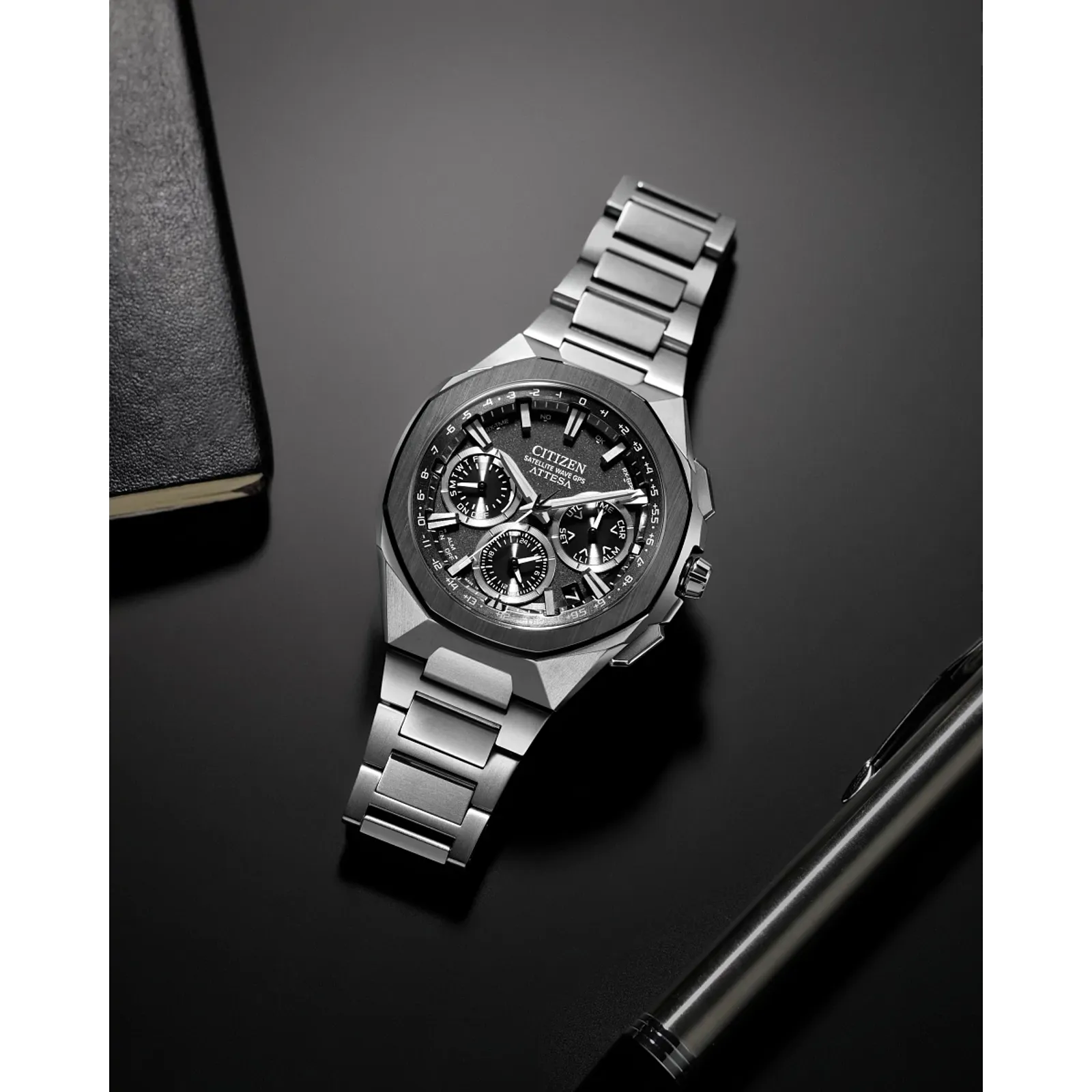 Citizen Attesa Super Titanium™ / Satellite Timekeeping Watch CC4104-53E