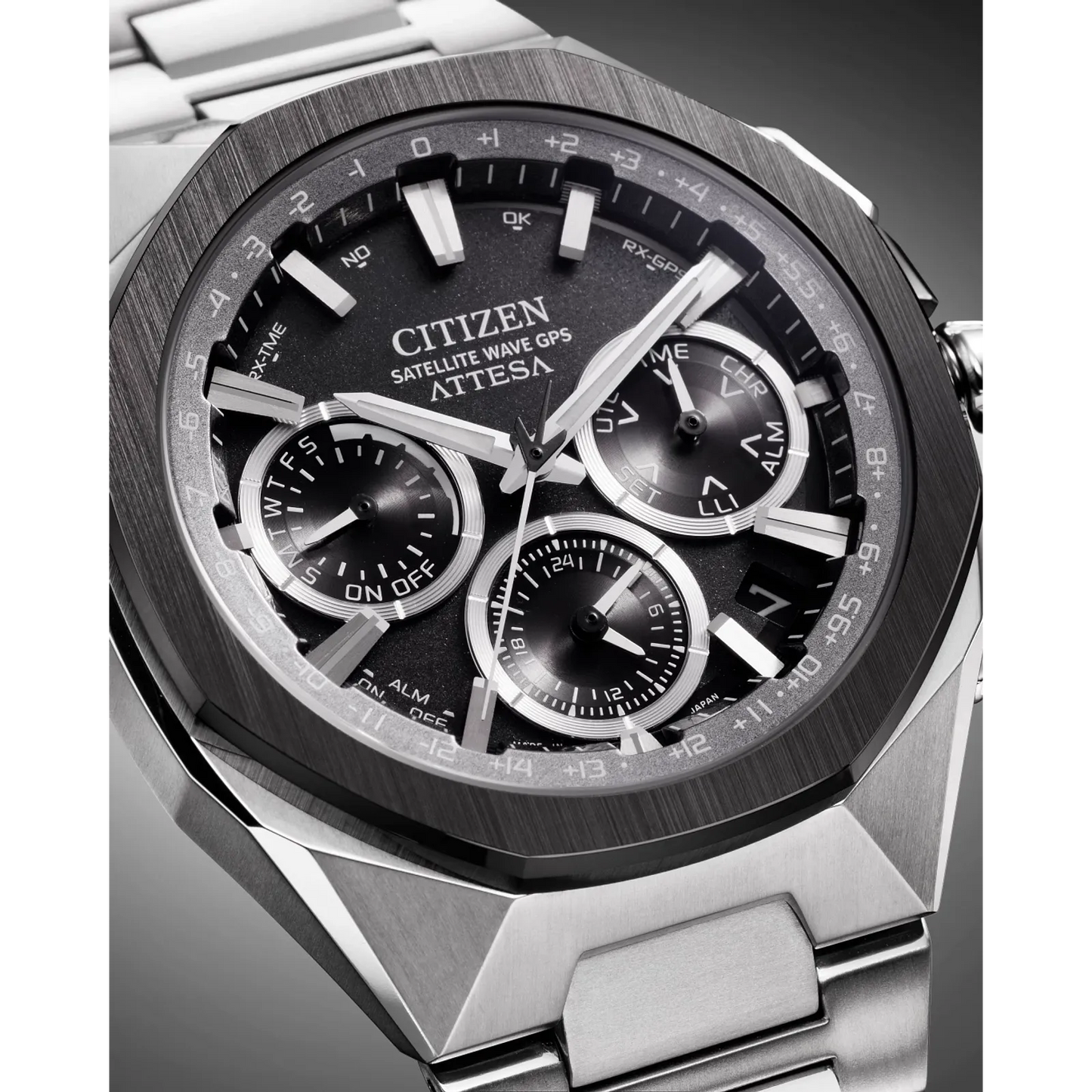 Citizen Attesa Super Titanium™ / Satellite Timekeeping Watch CC4104-53E