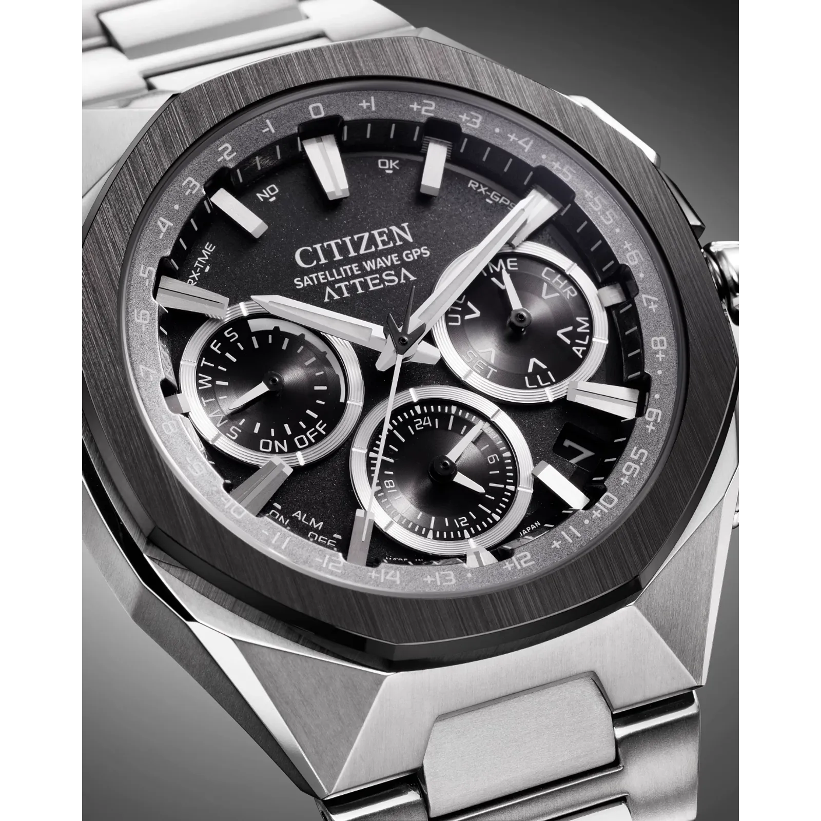 Citizen Attesa Super Titanium™ / Satellite Timekeeping Watch CC4104-53E