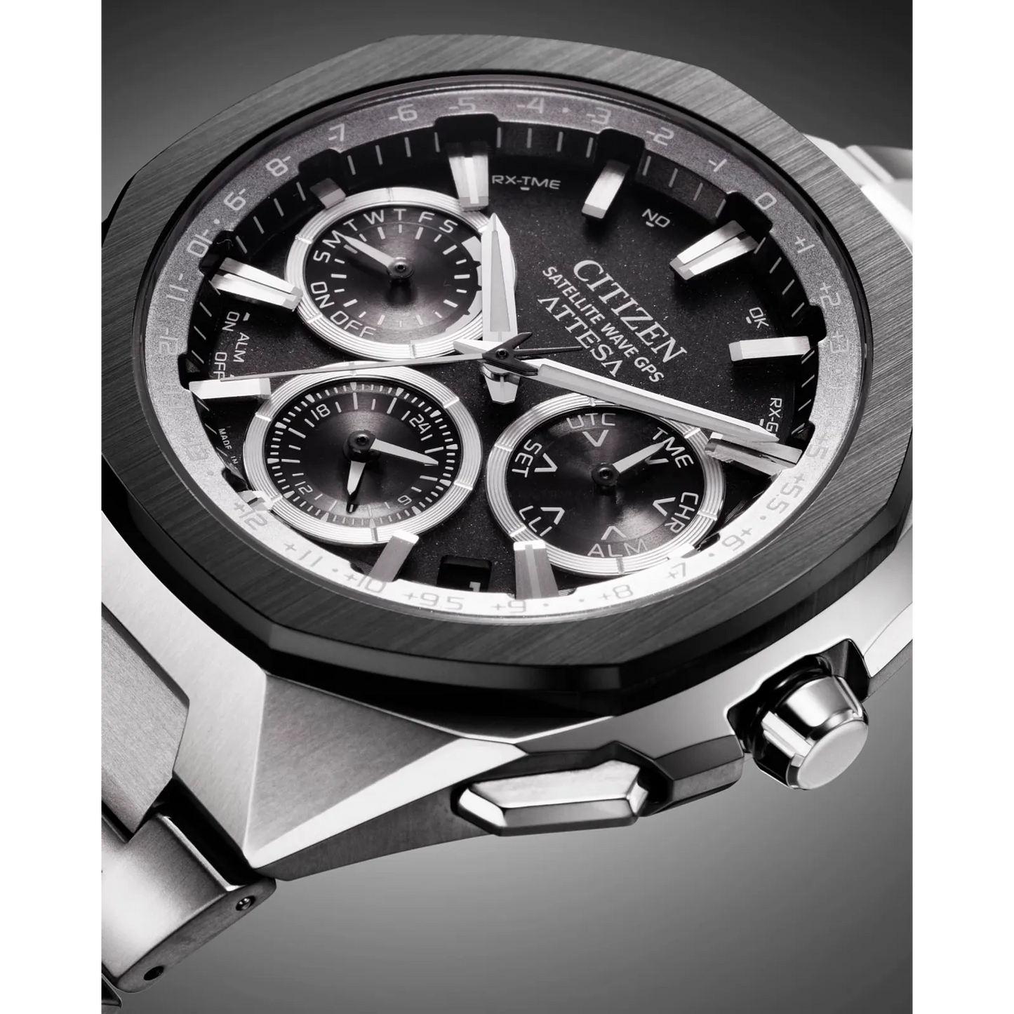 Citizen Attesa Super Titanium™ / Satellite Timekeeping Watch CC4104-53E