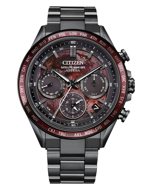 attesa red dial super titanuim limted edttion