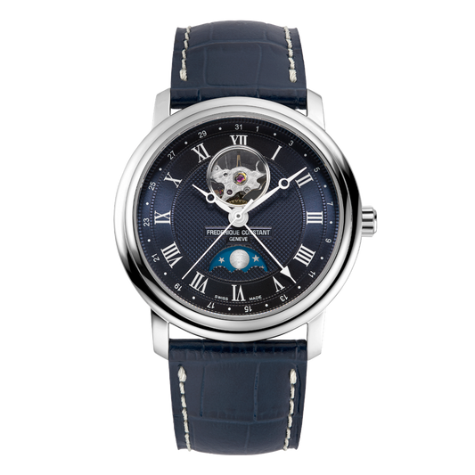 Heart Beat Moonphase Date FC-335MCNW4P26