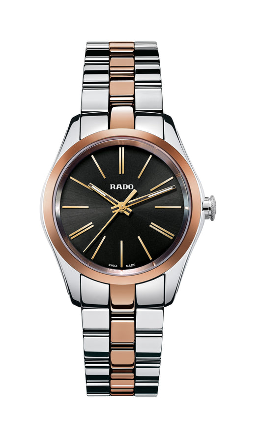 RADO Hyperchrome S Black Dial Ladies Watch R32976152