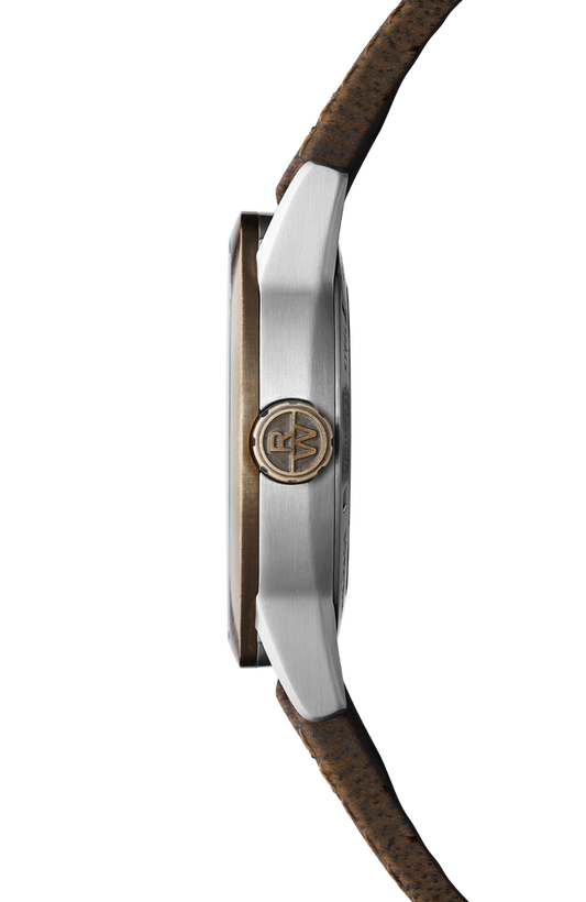 Freelancer Men's Skeleton RW1212 Bronze Leather Strap Watch, 42mm 2785-SBC-60000