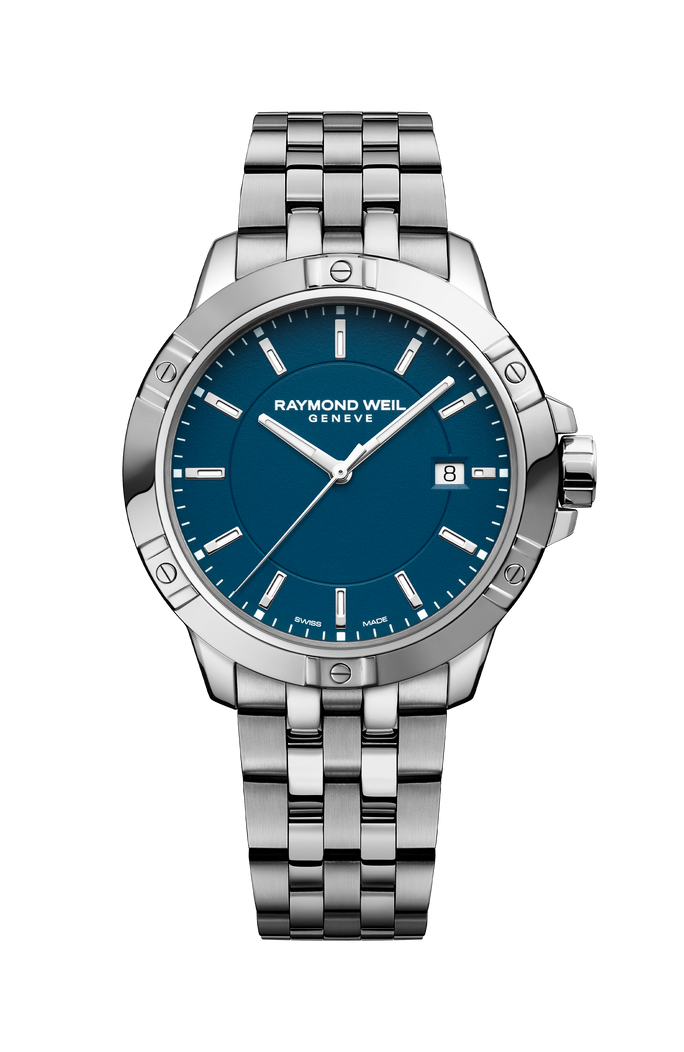 raymond-weil-tango-mens-quartz-blue-dial-bracelet-watch-41mm-8160-st-50041