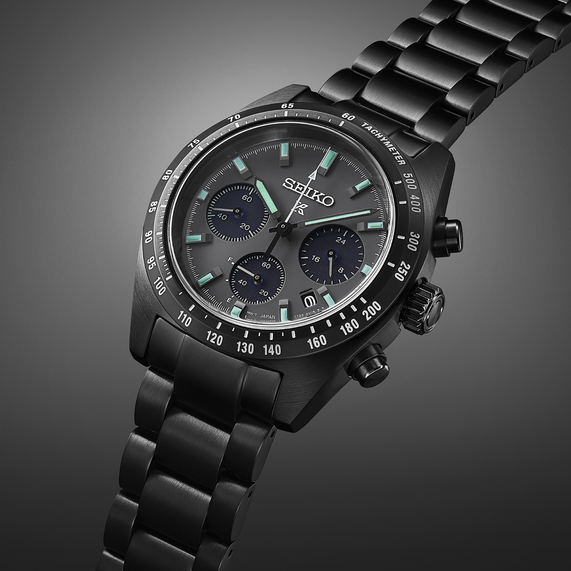 Seiko Speedtimer Solar Chronograph Watch SSC917