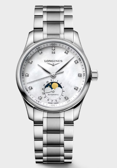 LONGINES MASTER COLLECTION MOONPHASE, L2.409.4.87.6,