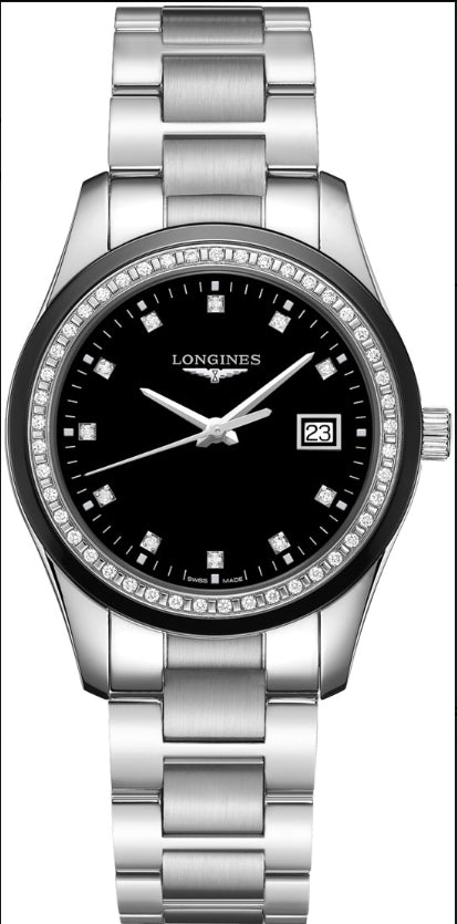 Longines Conquest Classic Quartz 36mm Ladies Watch L23870576