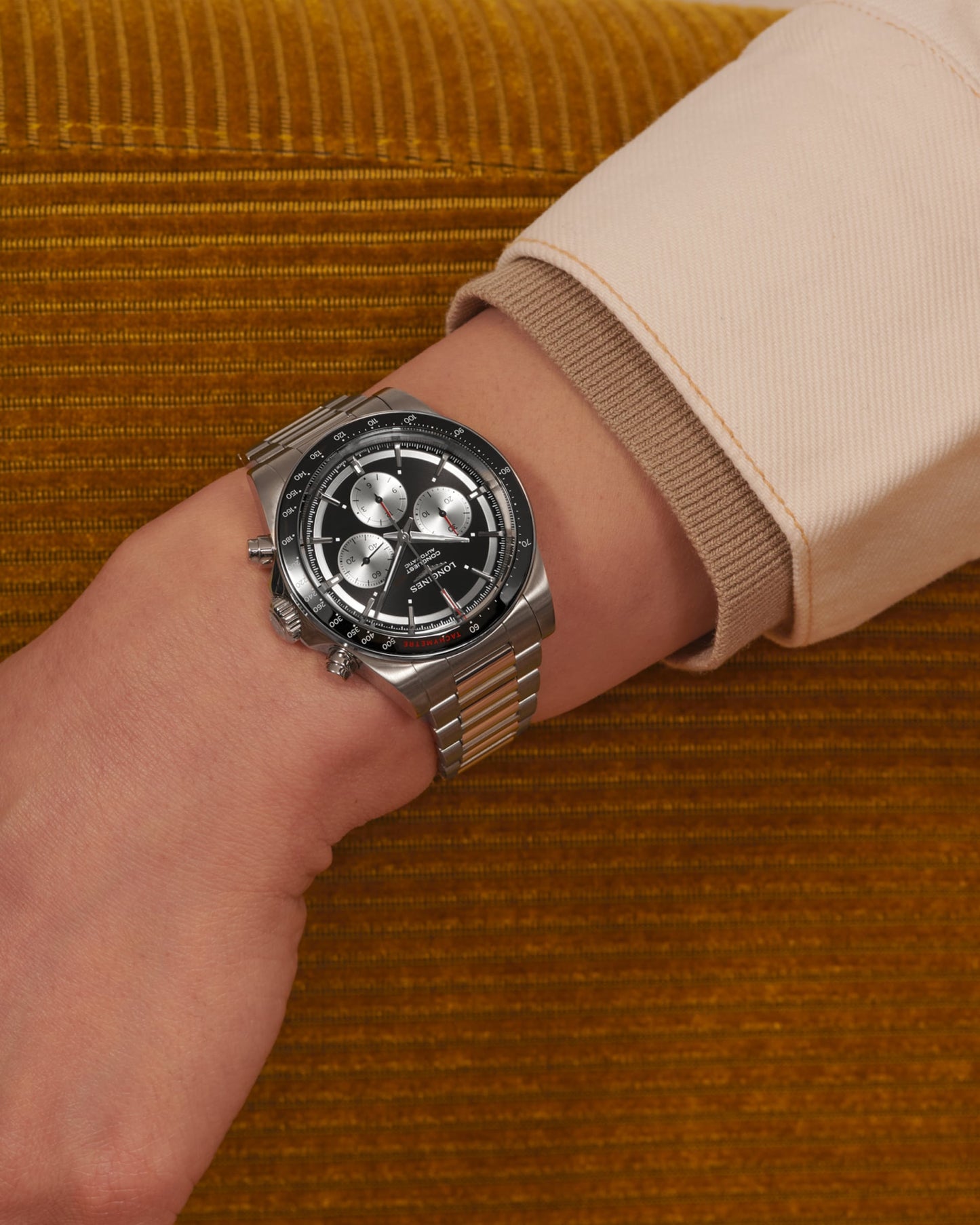 Conquest Chronograph Automatic Watch L3.835.4.52.6