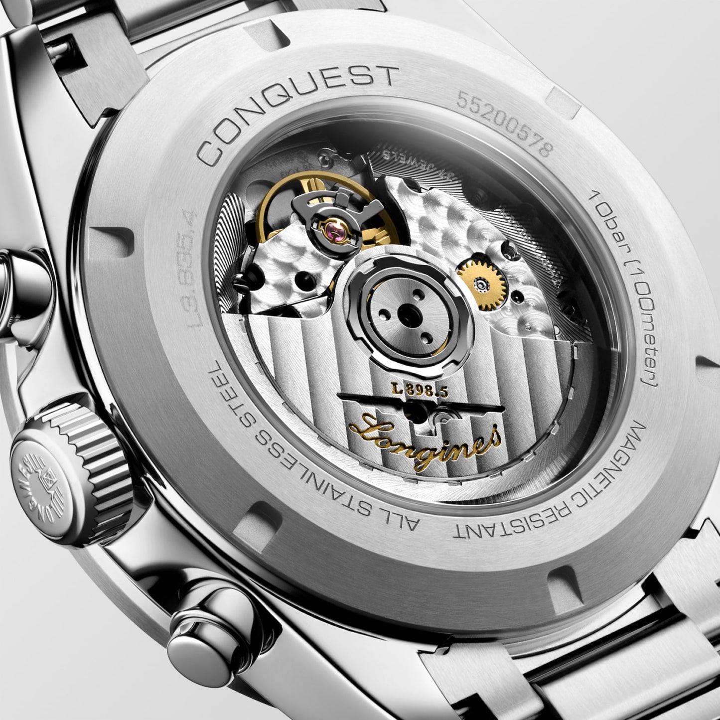 Conquest Chronograph Automatic Watch L3.835.4.52.6