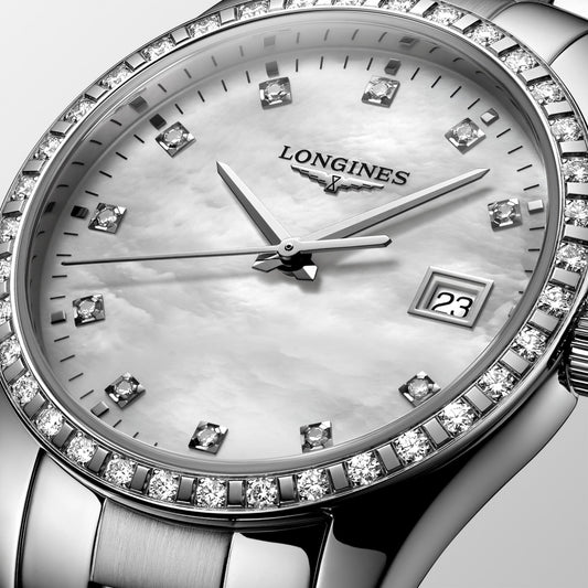 Conquest Classic Quartz Watch L2.386.0.87.6