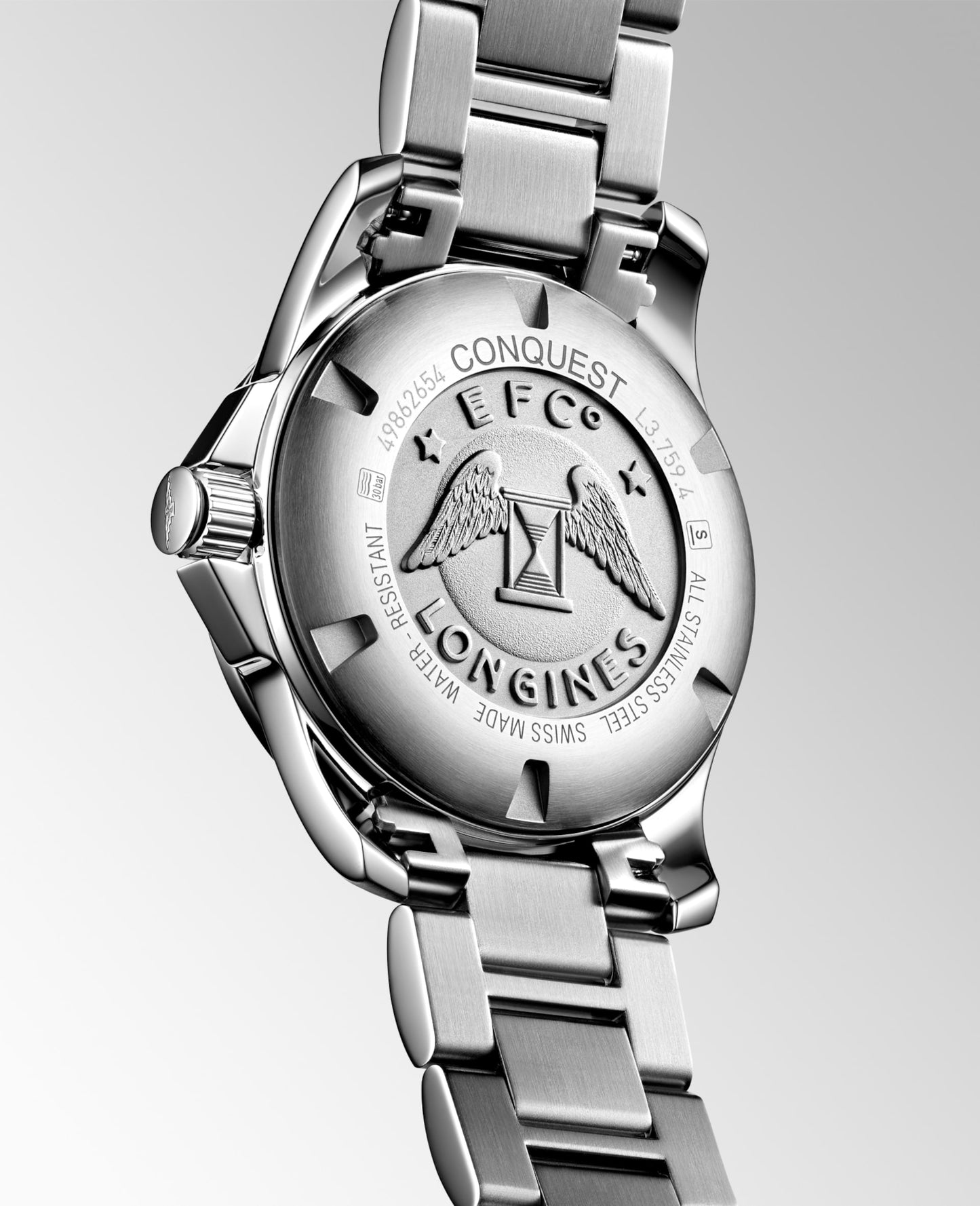 Conquest Quartz Watch L3.759.4.76.6