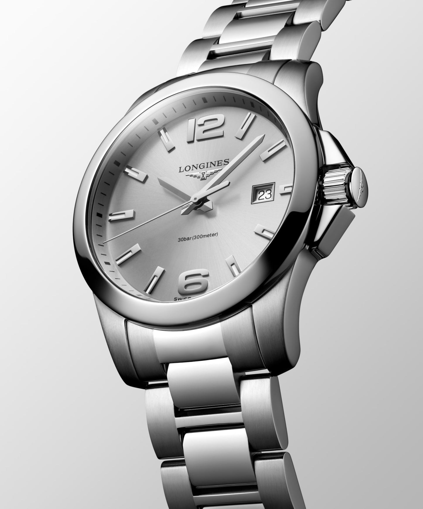 Conquest Quartz Watch L3.759.4.76.6