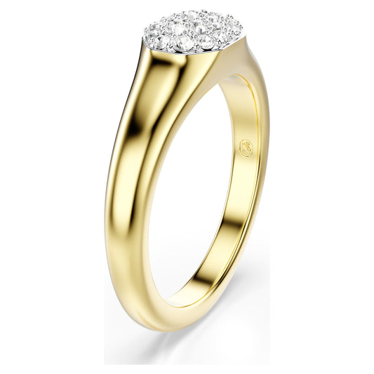 Dextera ring Mixed cuts, White, 18K gold finish