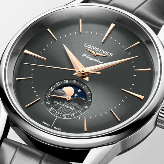 Flagship Heritage Moonphase Automatic Watch L4.815.4.52.2