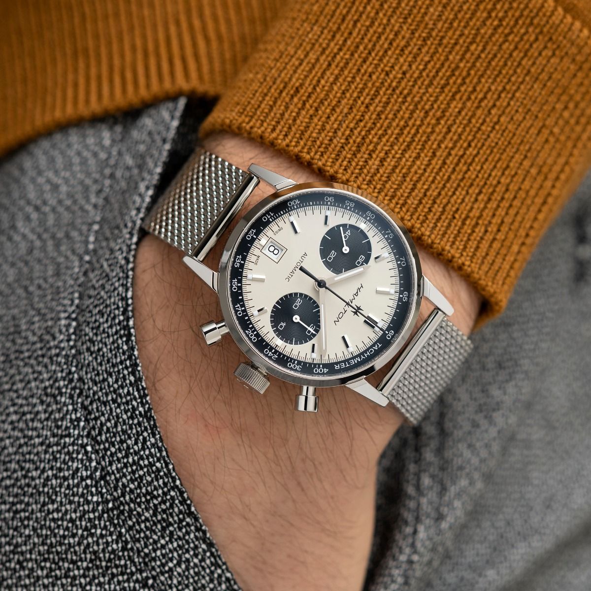Hamilton American ClassicIntra-Matic Auto Chrono H38416111