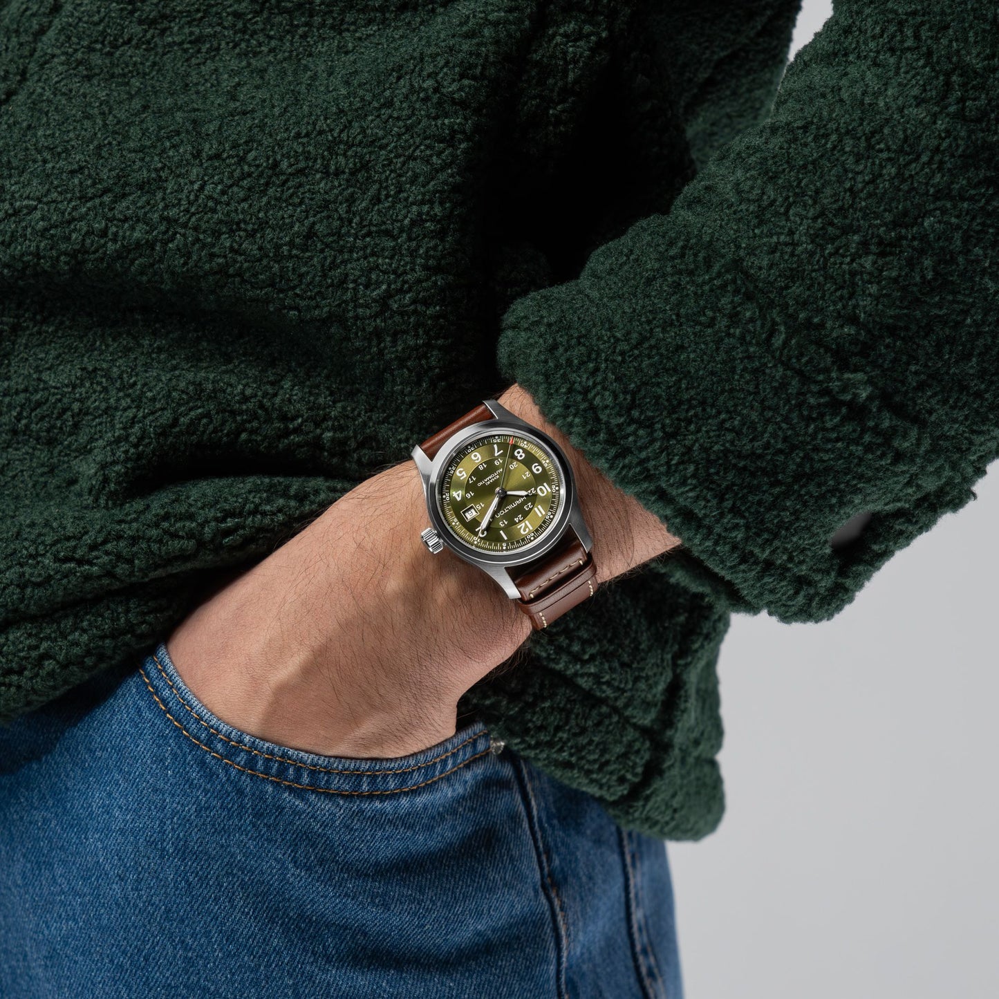 Khaki Field Automatic 42mm H70605560