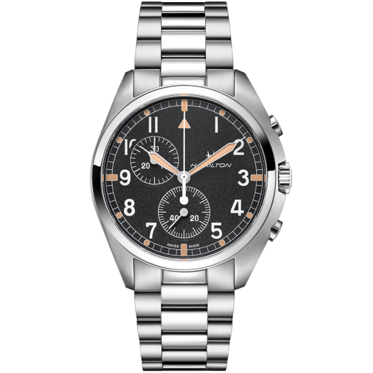 Hamilton Khaki Aviation Pilot Pioneer Chrono Quartz H76522131