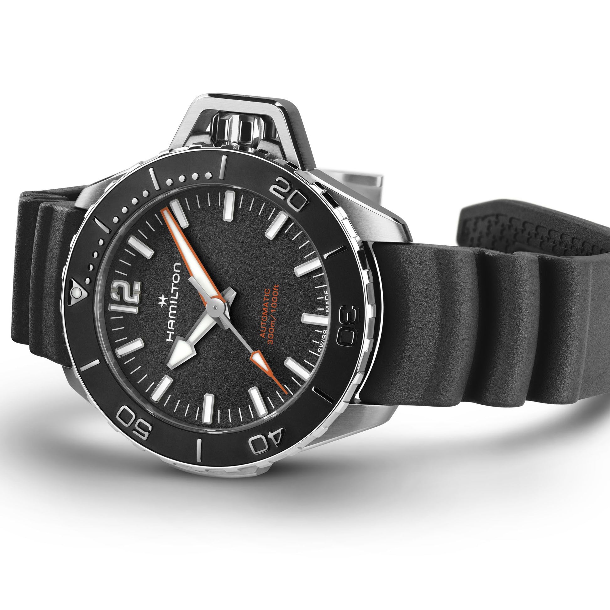 Hamilton Khaki Navy Frogman Auto H77455330