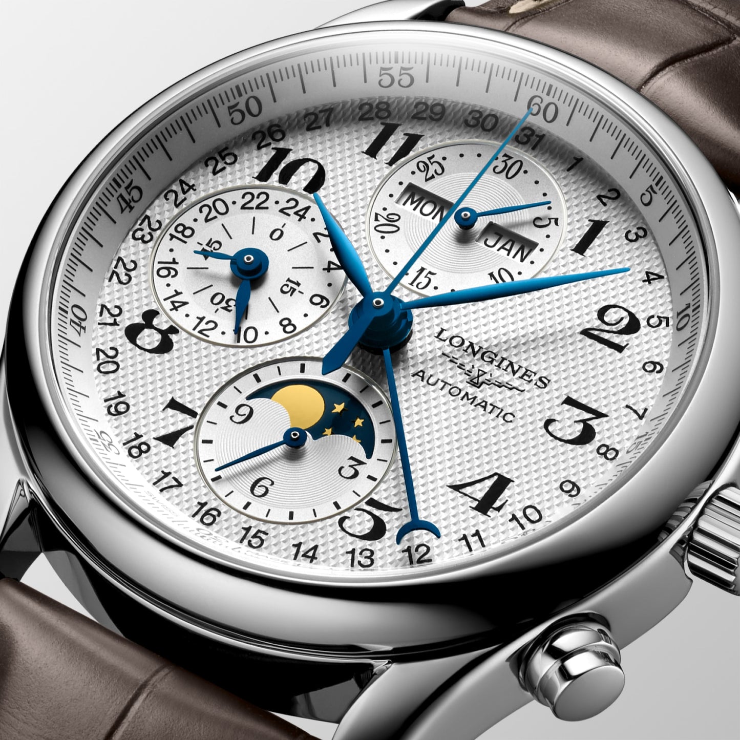 Master Collection Chrono Moonphase Automatic Watch L2.673.4.78.3