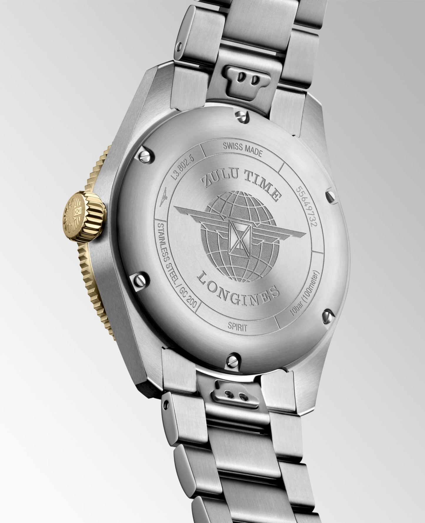 Spirit Zulu Time Automatic Watch L3.802.5.53.6