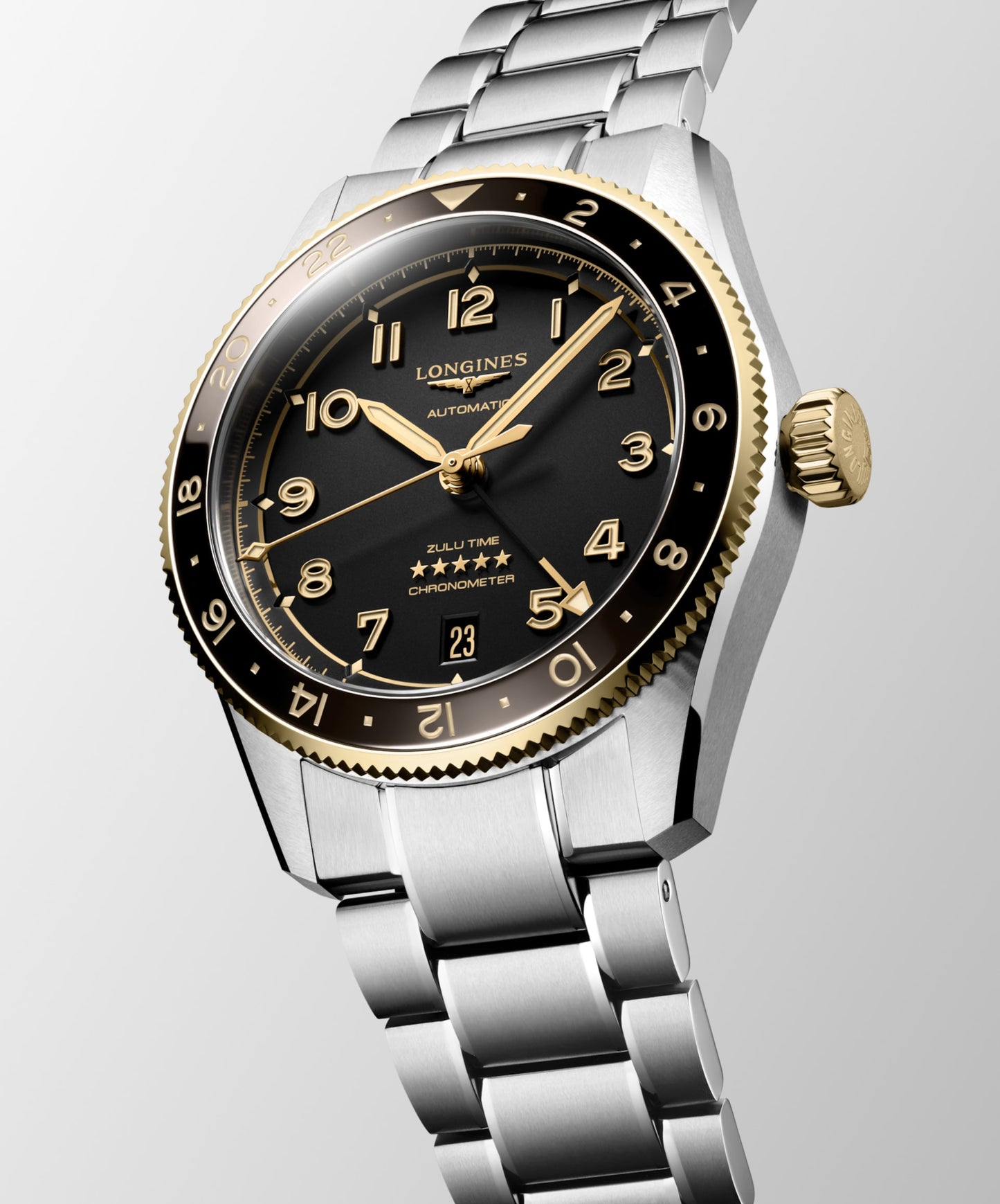 Spirit Zulu Time Automatic Watch L3.802.5.53.6