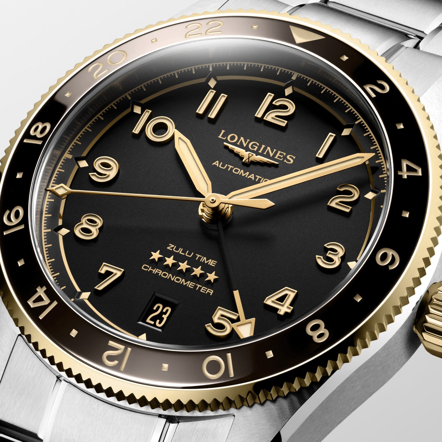 Spirit Zulu Time Automatic Watch L3.802.5.53.6
