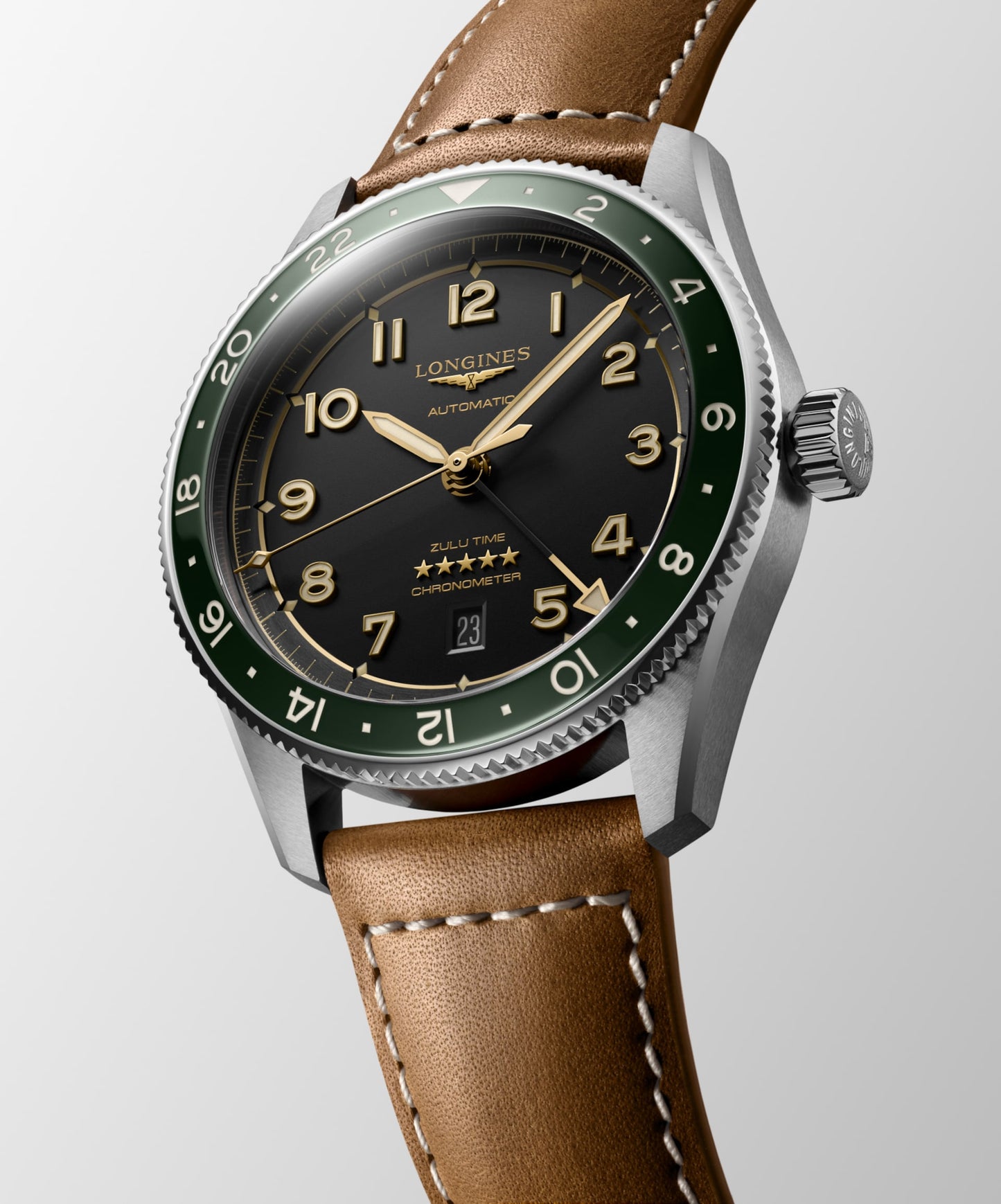 Spirit Zulu Time Automatic Watch L3.812.4.63.2