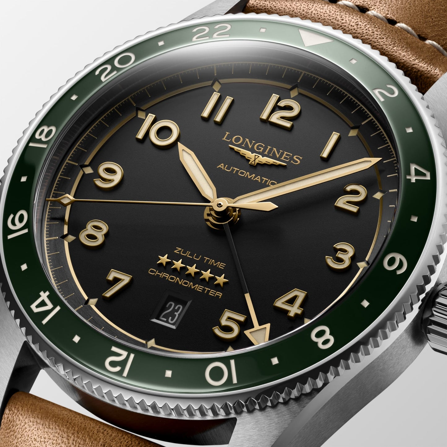 Spirit Zulu Time Automatic Watch L3.812.4.63.2