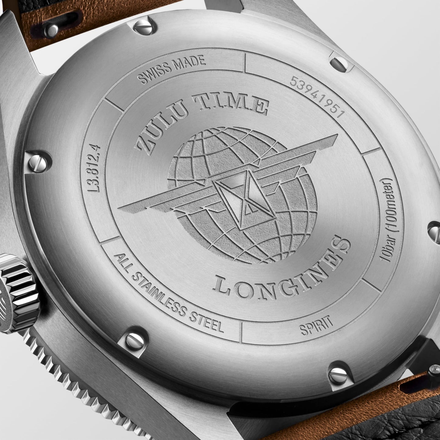 Spirit Zulu Time Automatic Watch L3.812.4.63.2