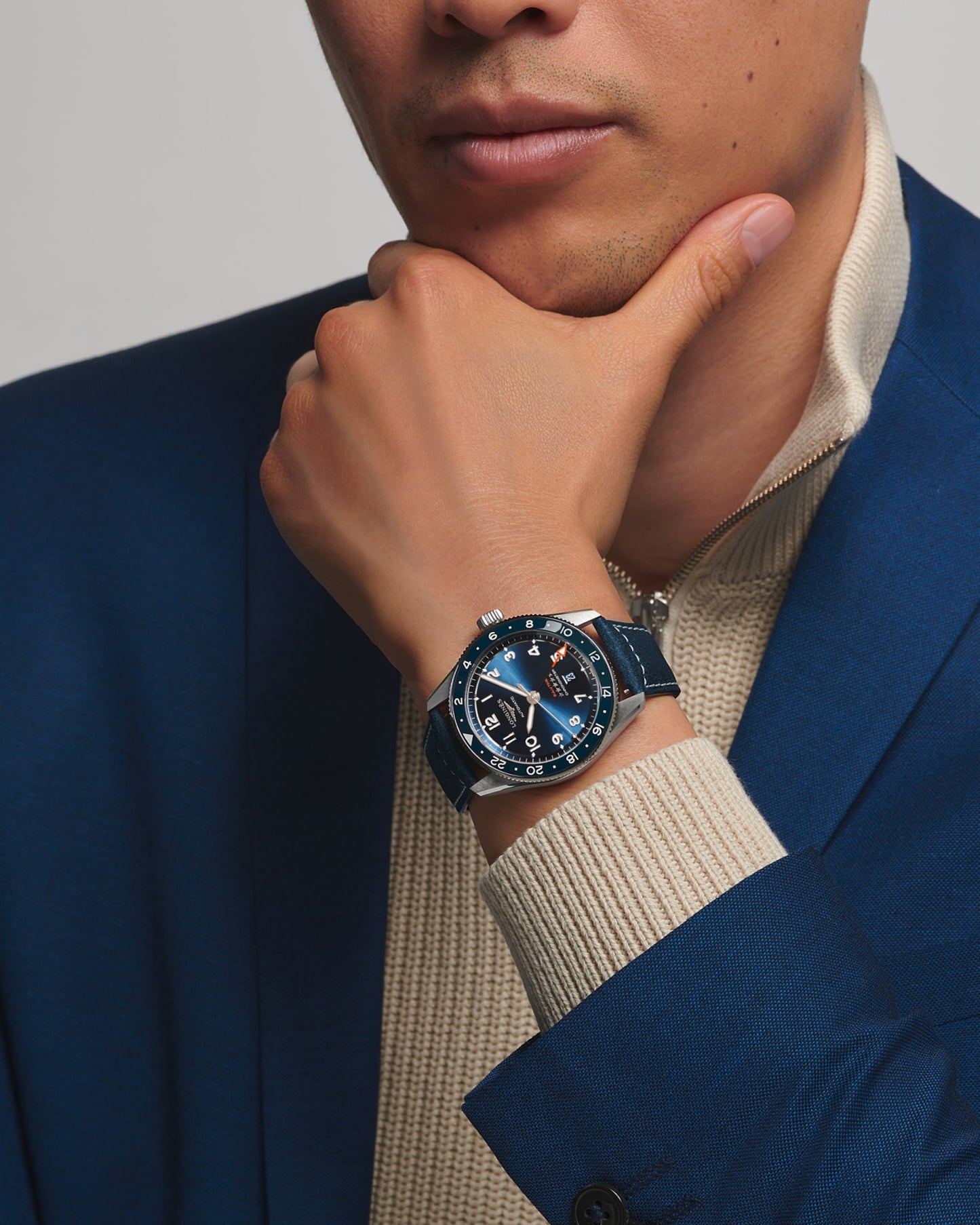 Spirit Zulu Time Automatic Watch L3.812.4.93.2