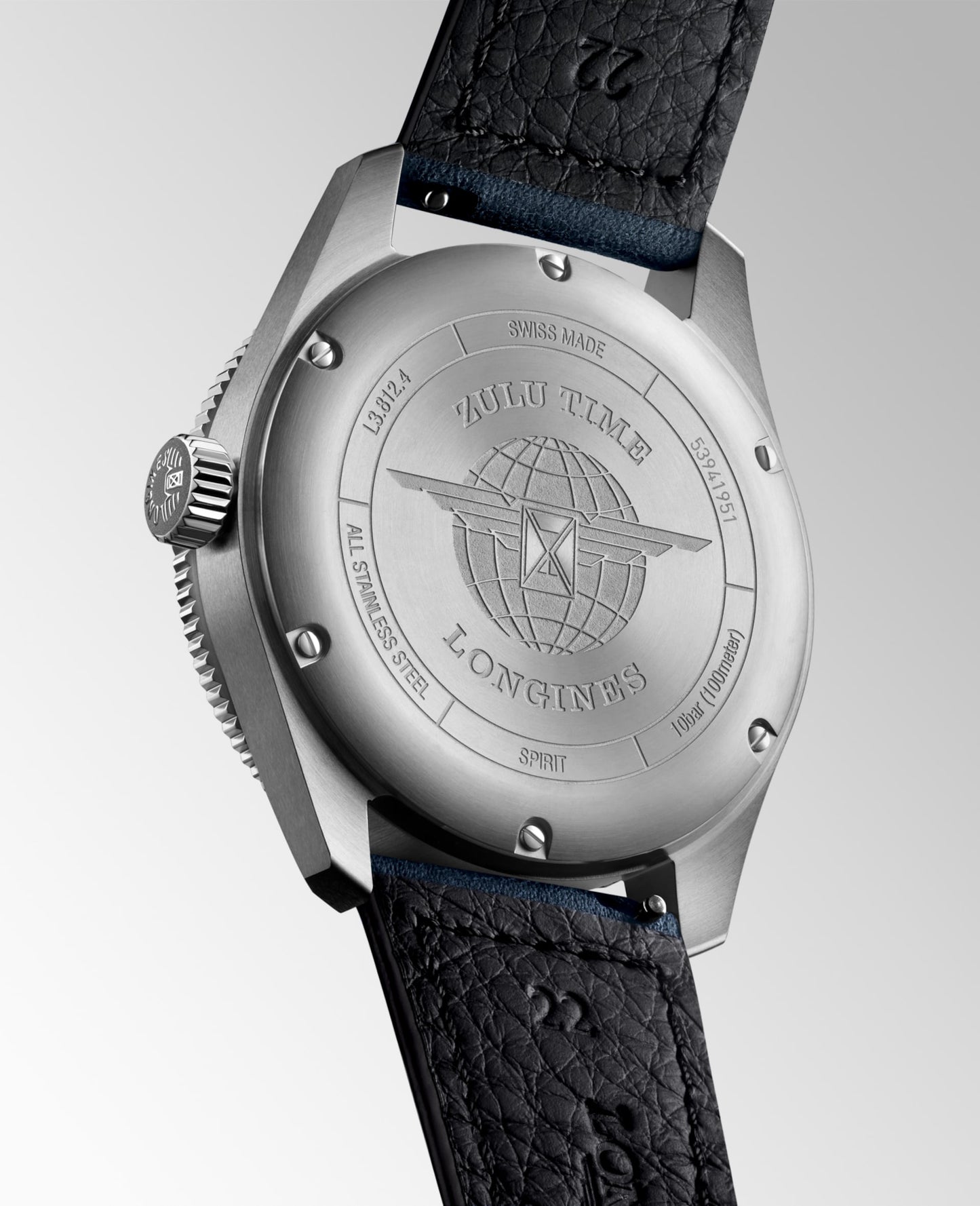 Spirit Zulu Time Automatic Watch L3.812.4.93.2