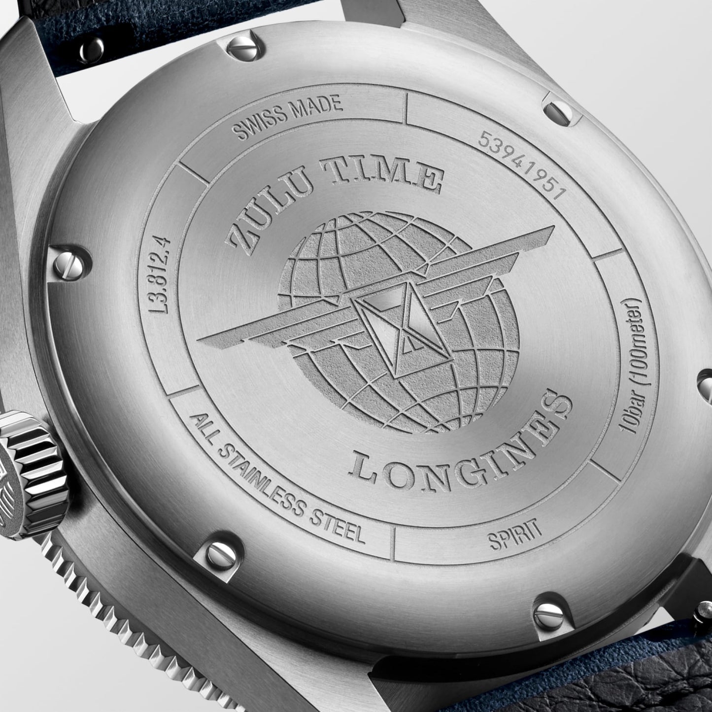 Spirit Zulu Time Automatic Watch L3.812.4.93.2