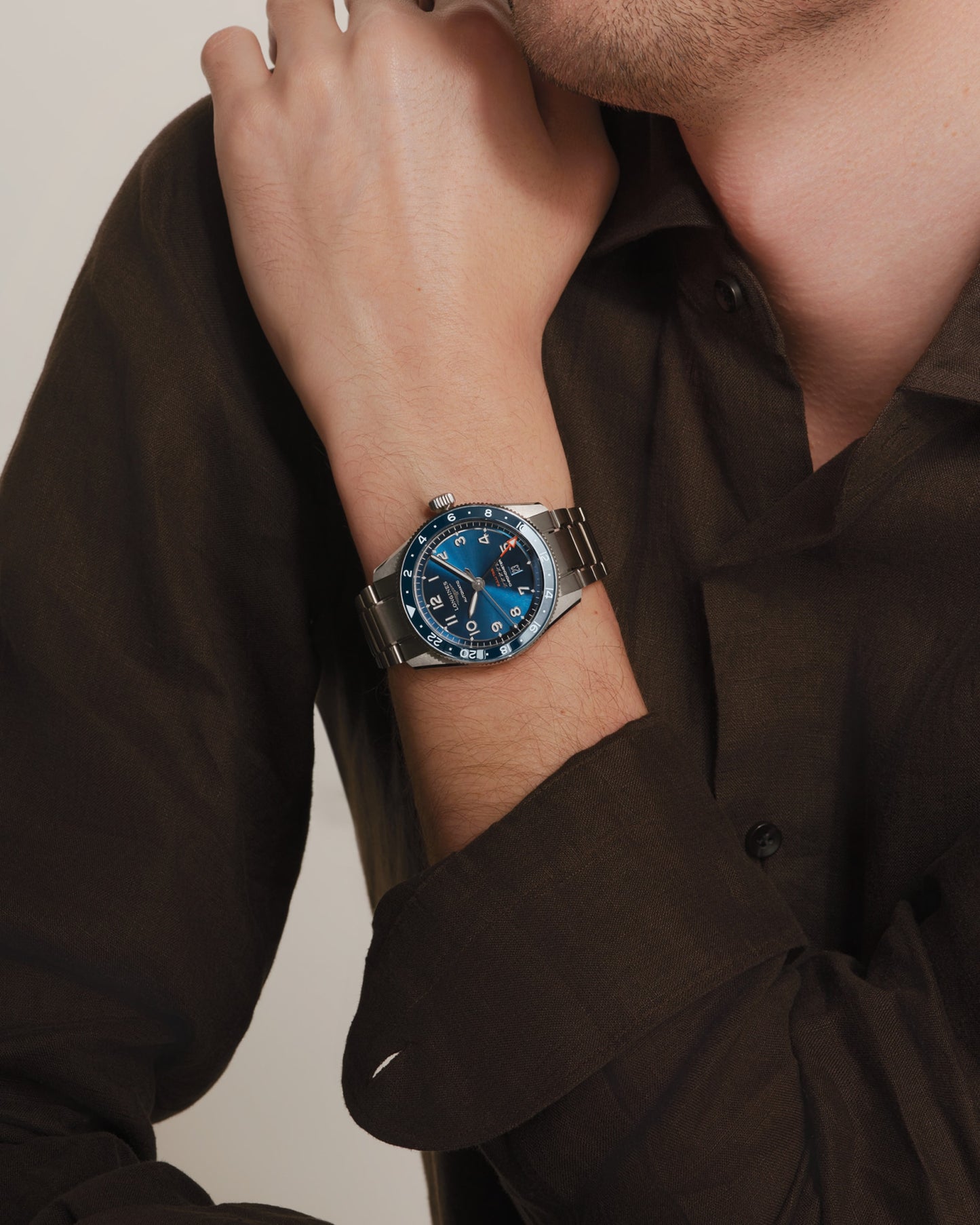 Spirit Zulu Time Automatic Watch L3.812.4.93.6