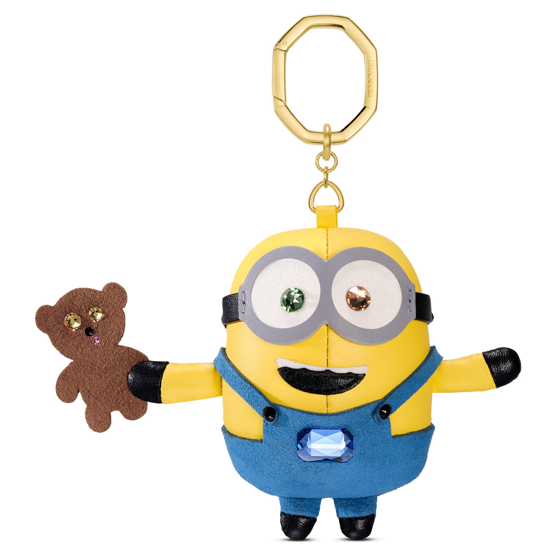 Minions bag charm, Multicolored, Gold-tone plated 5745866