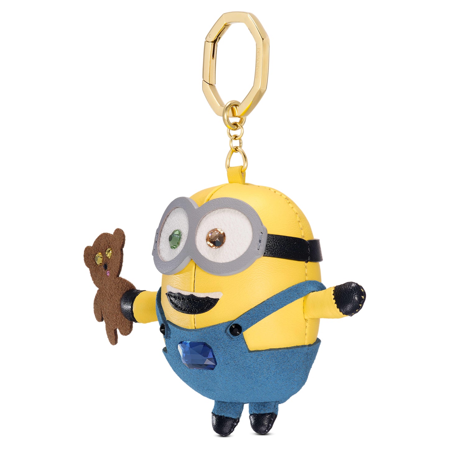 Minions bag charm, Multicolored, Gold-tone plated 5745866