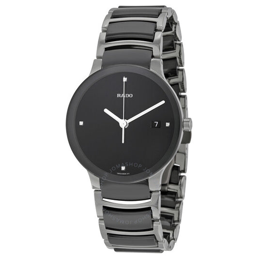 Centrix Quartz Black Dial Black Ceramic Unisex  R30934712