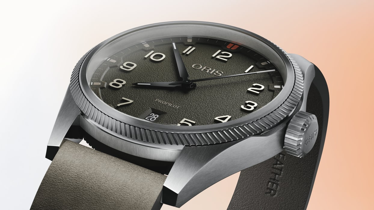 Oris ProPilot Date Automatic Watch 01 733 7805 4167-07 6 20 16LC