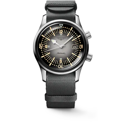 THE LONGINES LEGEND DIVER WATCH L3.774.4.70.2 Ø 42.00 mm