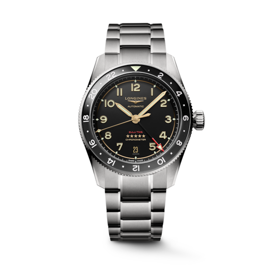 Spirit Zulu Time Titanium Automatic Watch L3.802.1.53.6