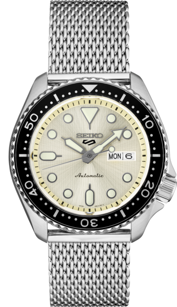 Seiko SRPE75 Seiko 5 Sports Men's Watch Silver-Tone 42.5mm Stainless Steel