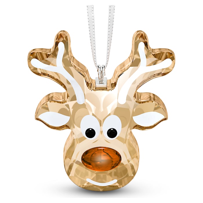 SWAROVSKI Gingerbread Reindeer Christmas Ornament, One Size, Brown 5533944